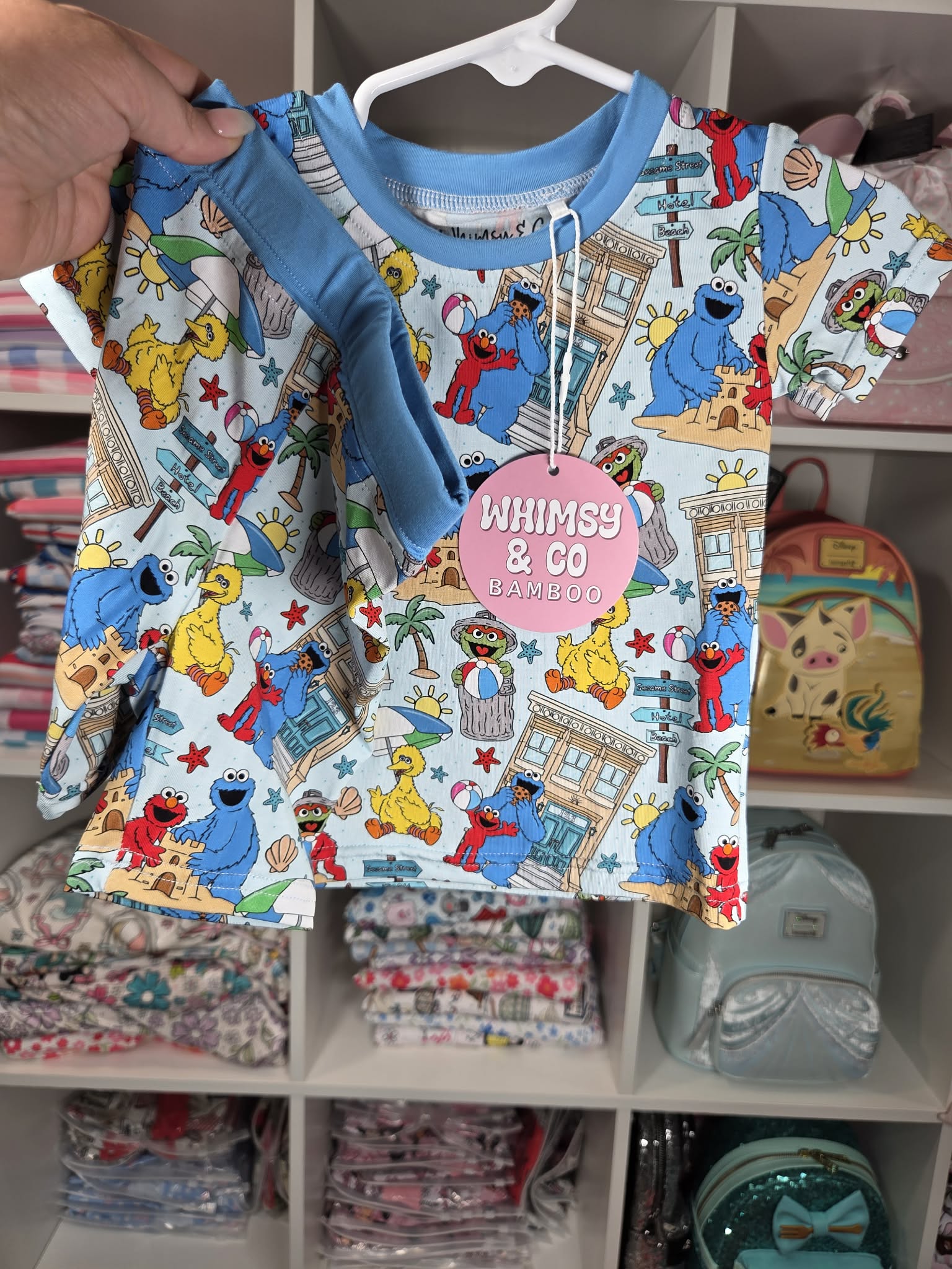 Sesame beach 2pc pjs