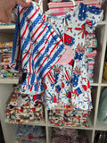Boujee patriotic 2pc daywear
