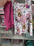 Junie b peplum/bikers