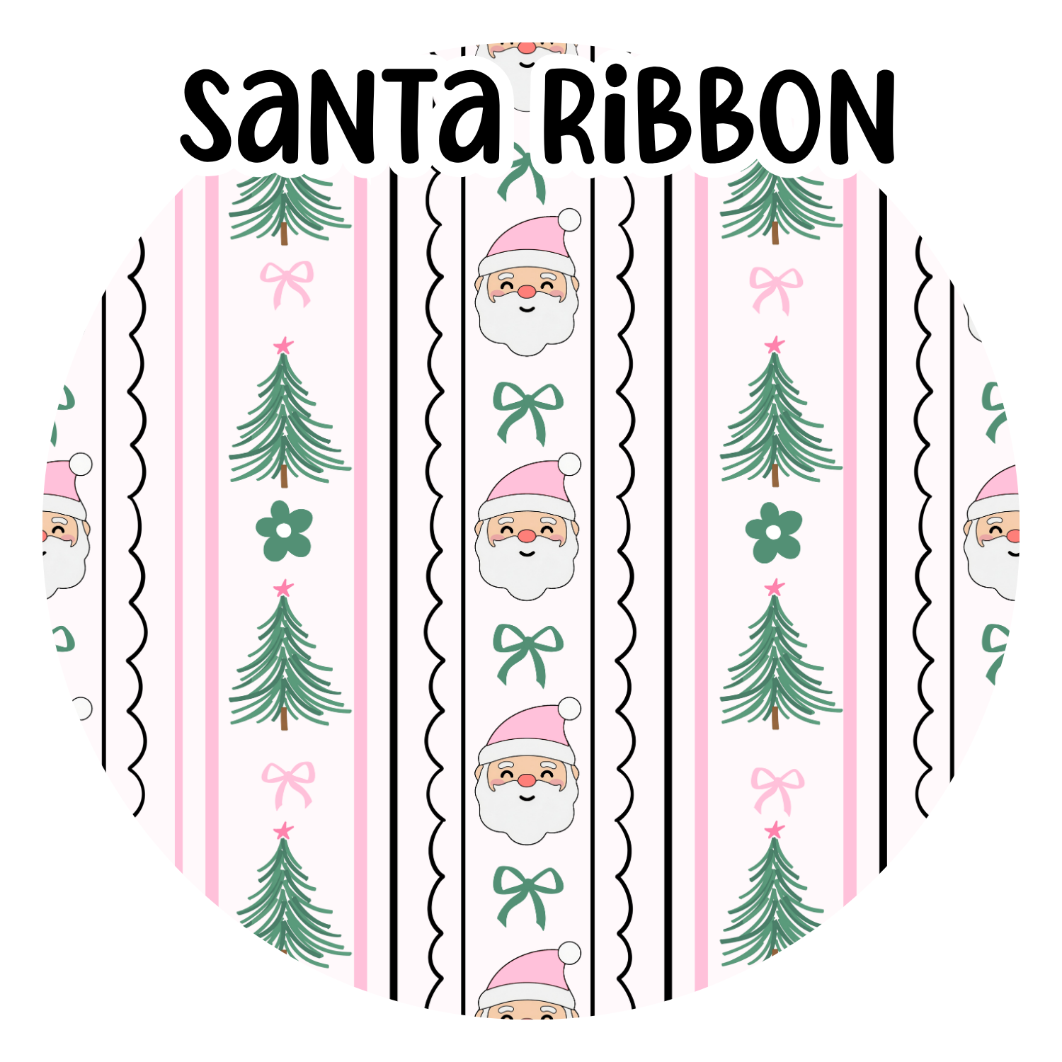 PREORDER - Santa Ribbon