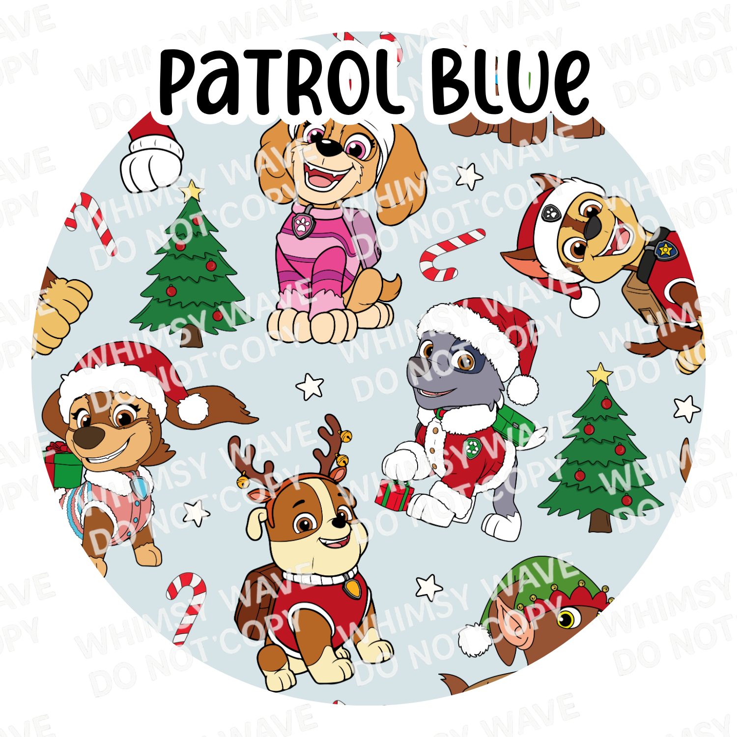 PREORDER - Patrol blue