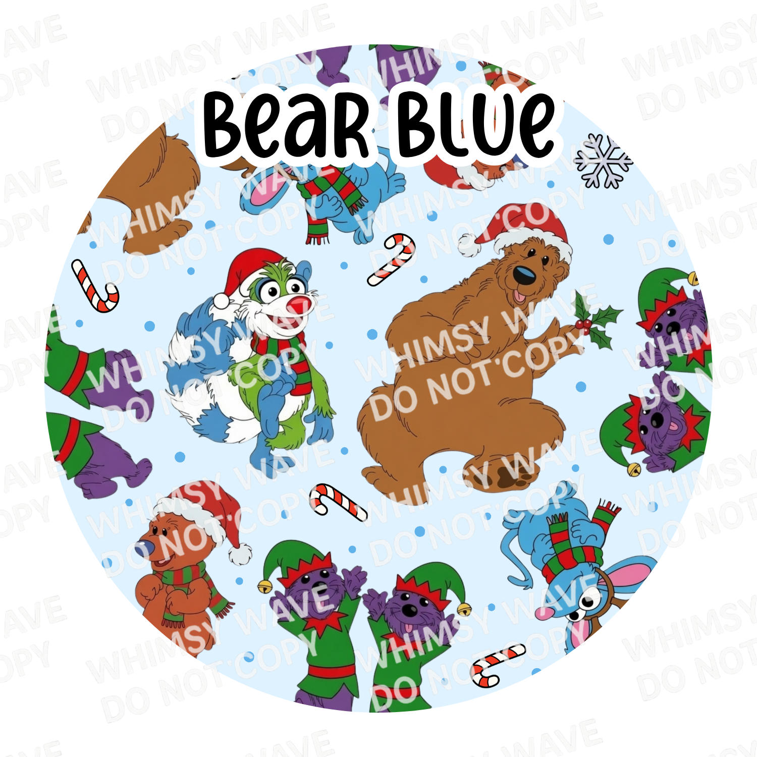 PREORDER - Bear Blue