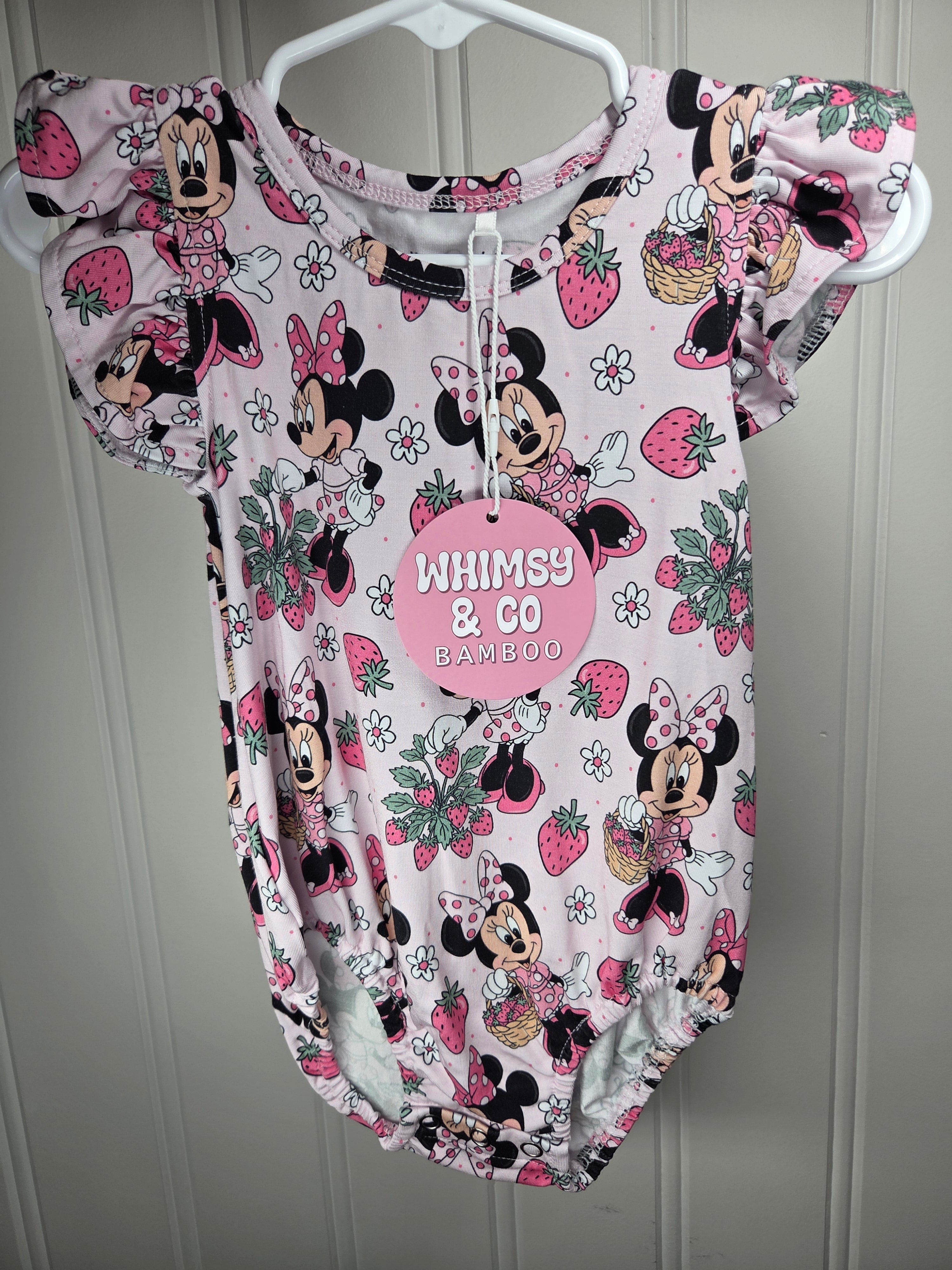 Minnie strawberry bubble