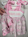 Mama's Girl Handsmocked 2pc