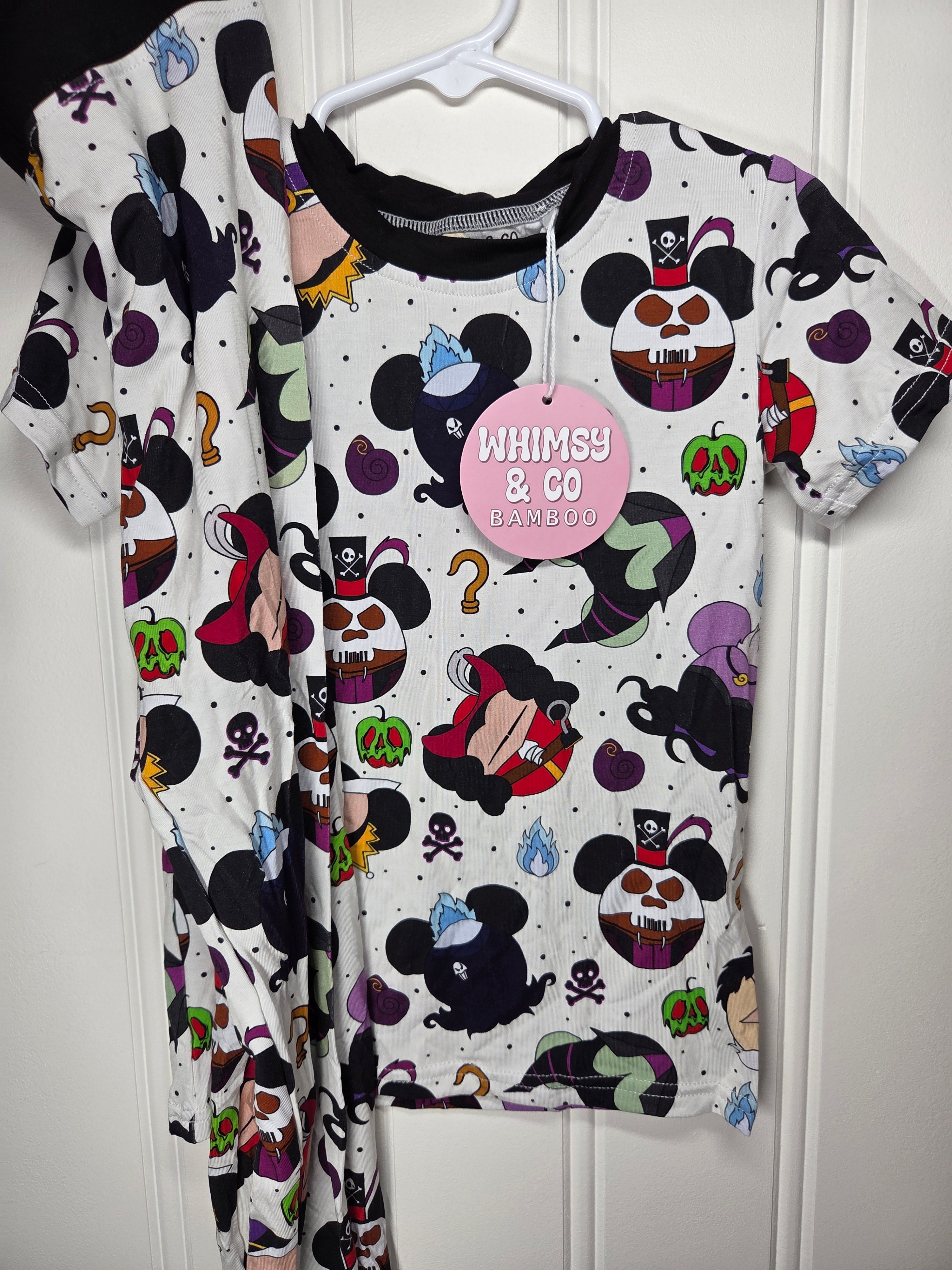 Villains 2pc pjs