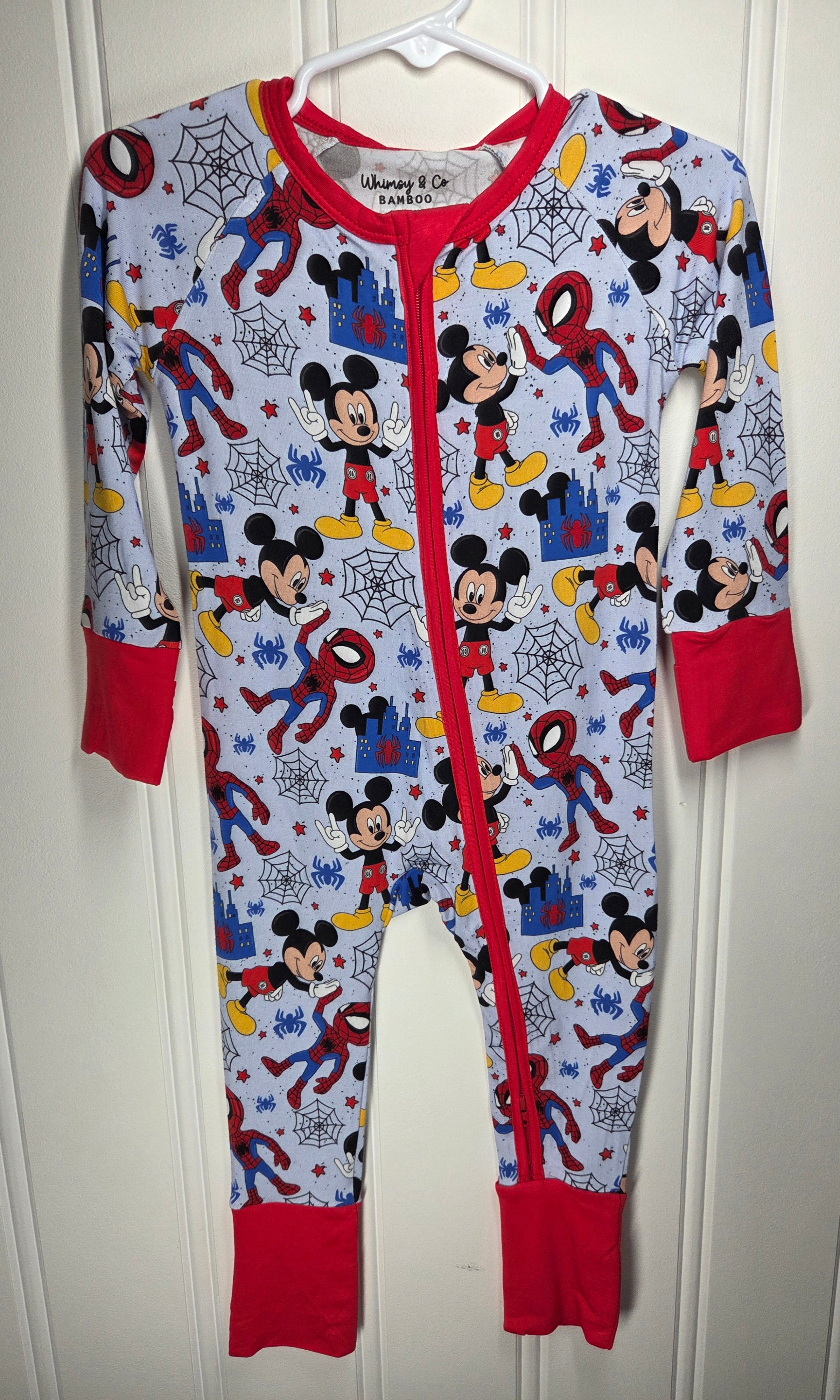 Spidey mickey zippy