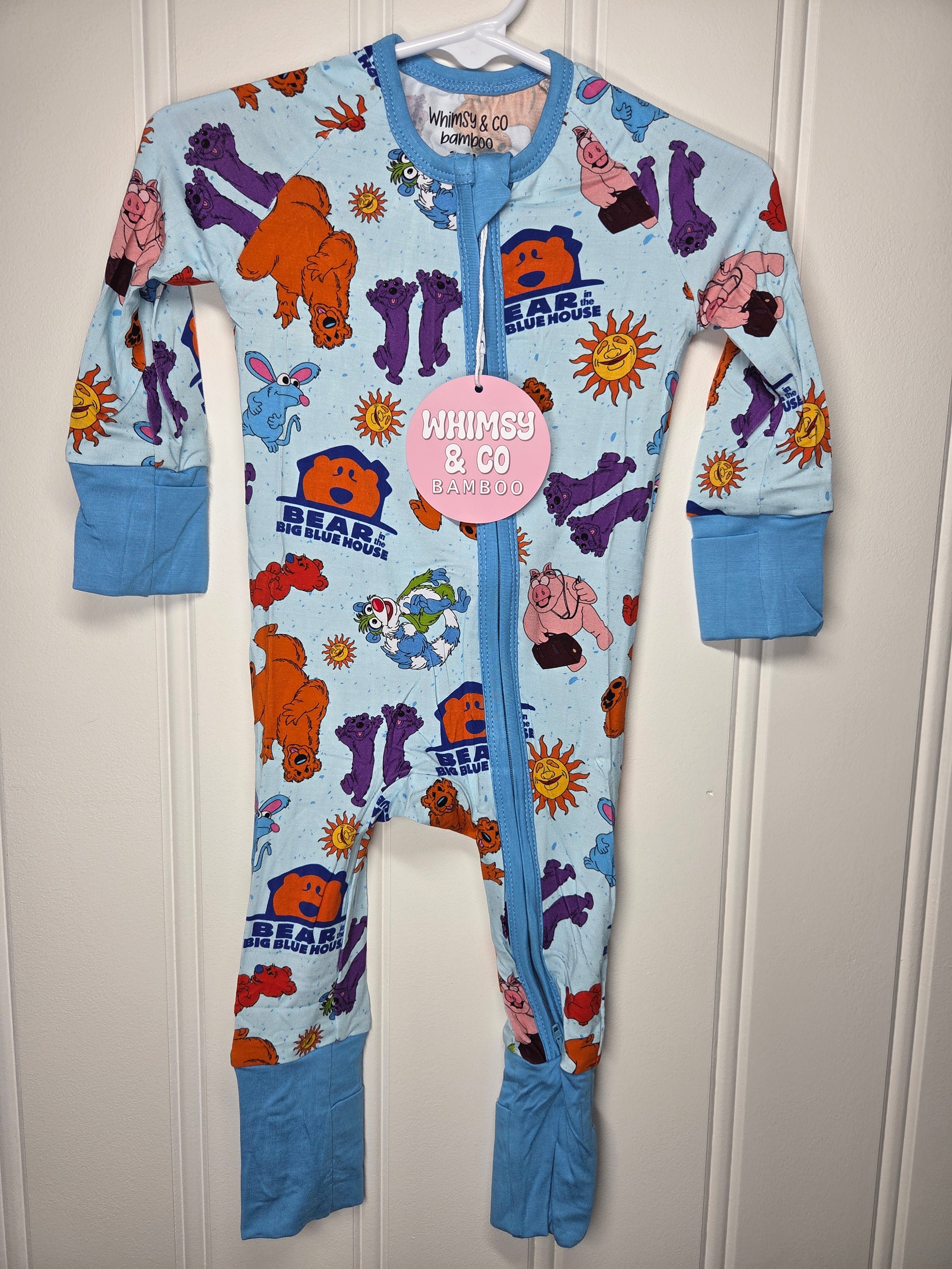 Bear big blue house zippy