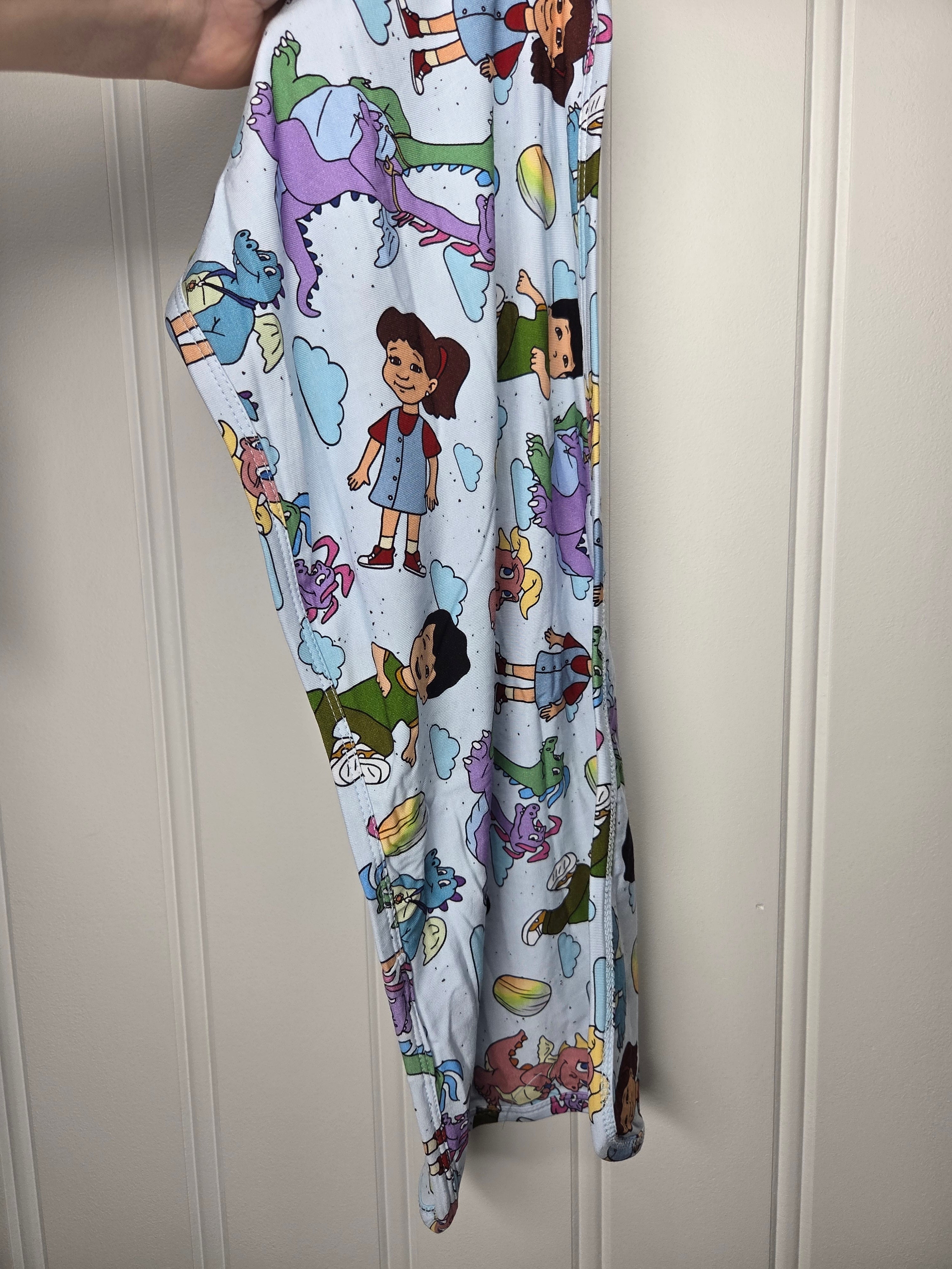 Dragon Tales burp cloth