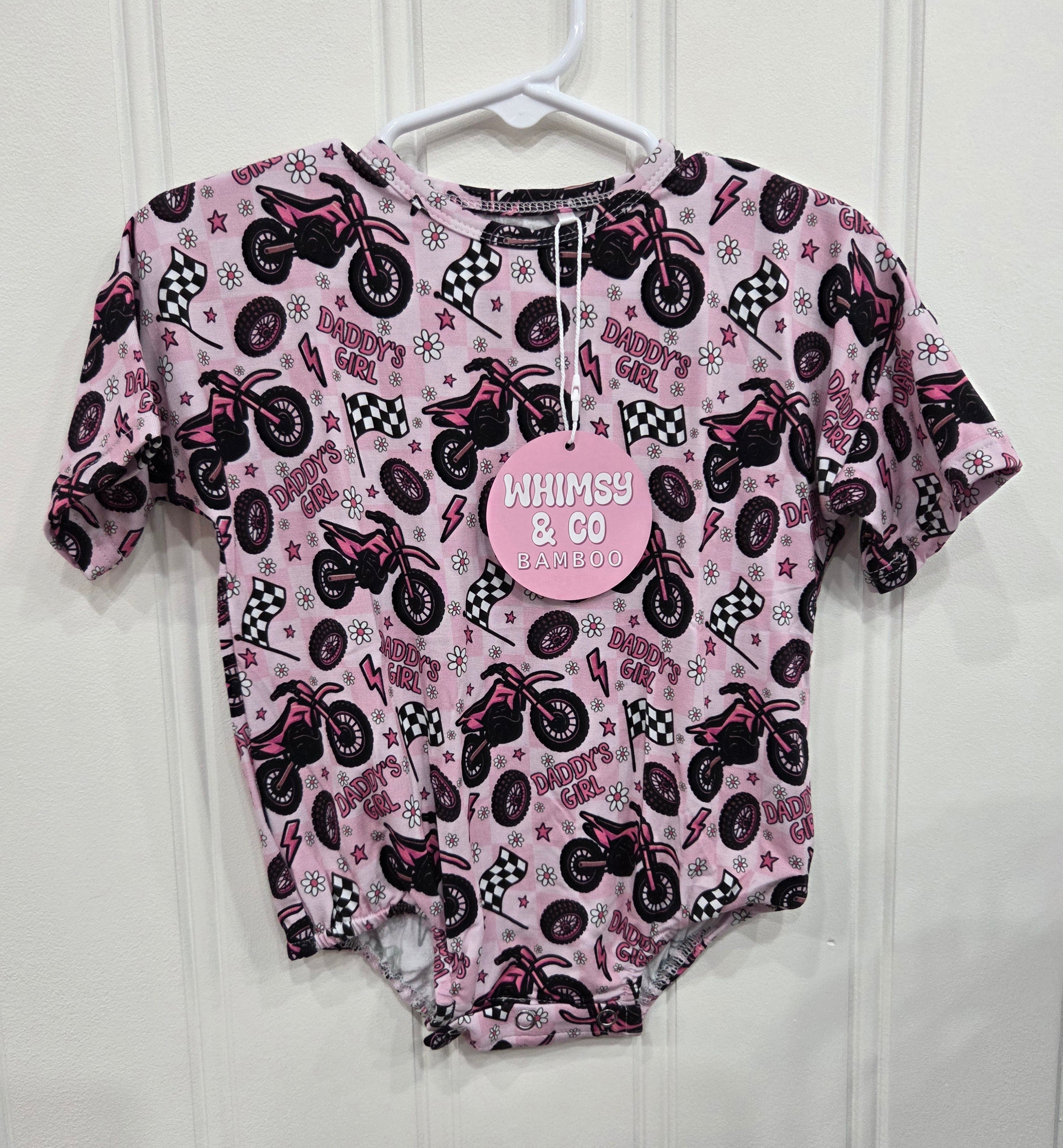 Daddy's girl motocross bubble