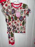 90s christmas 2pc ss/pants