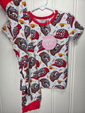 Lightning hats 2pc pjs