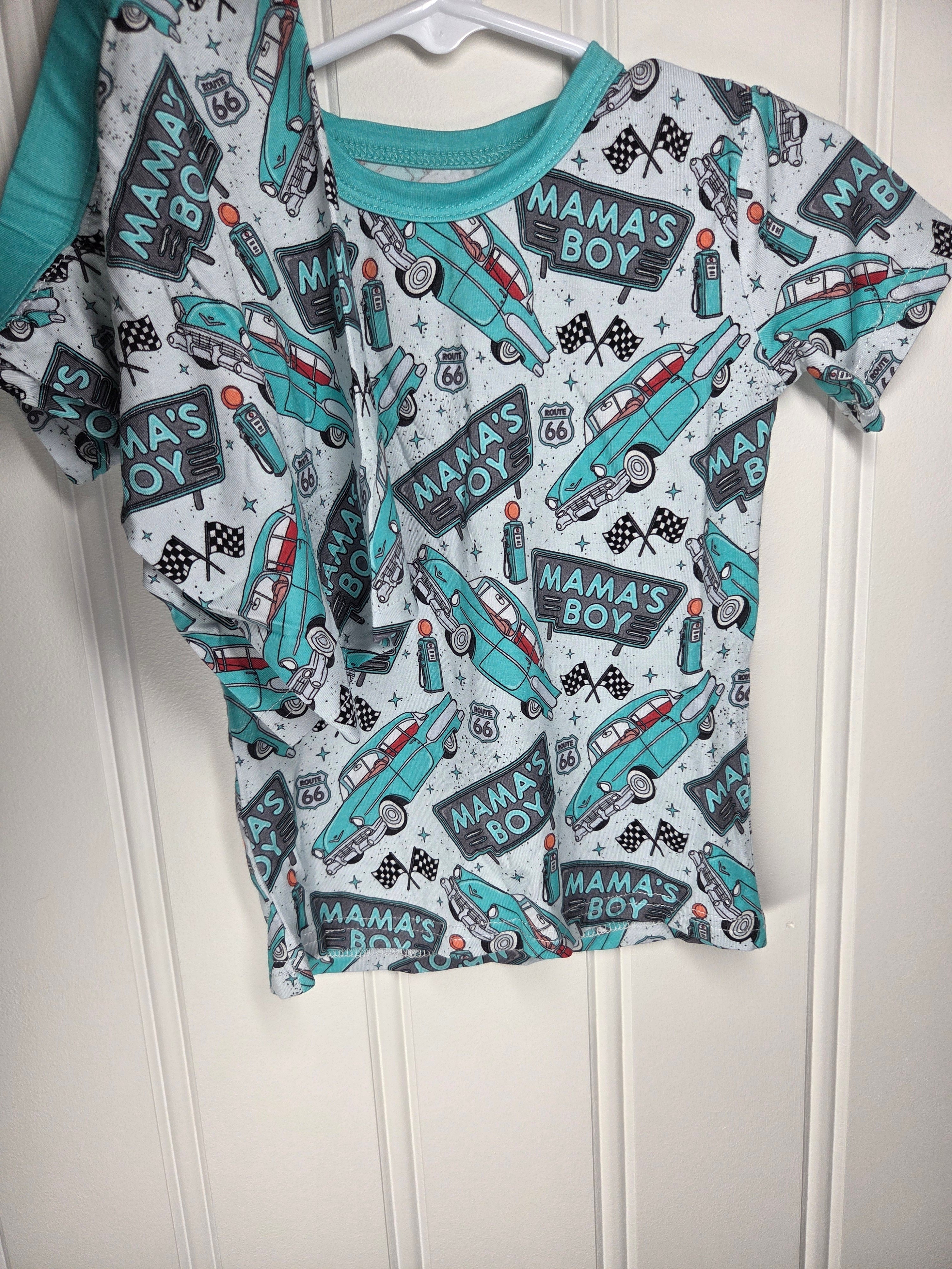 Mama's boy 2pc ss set