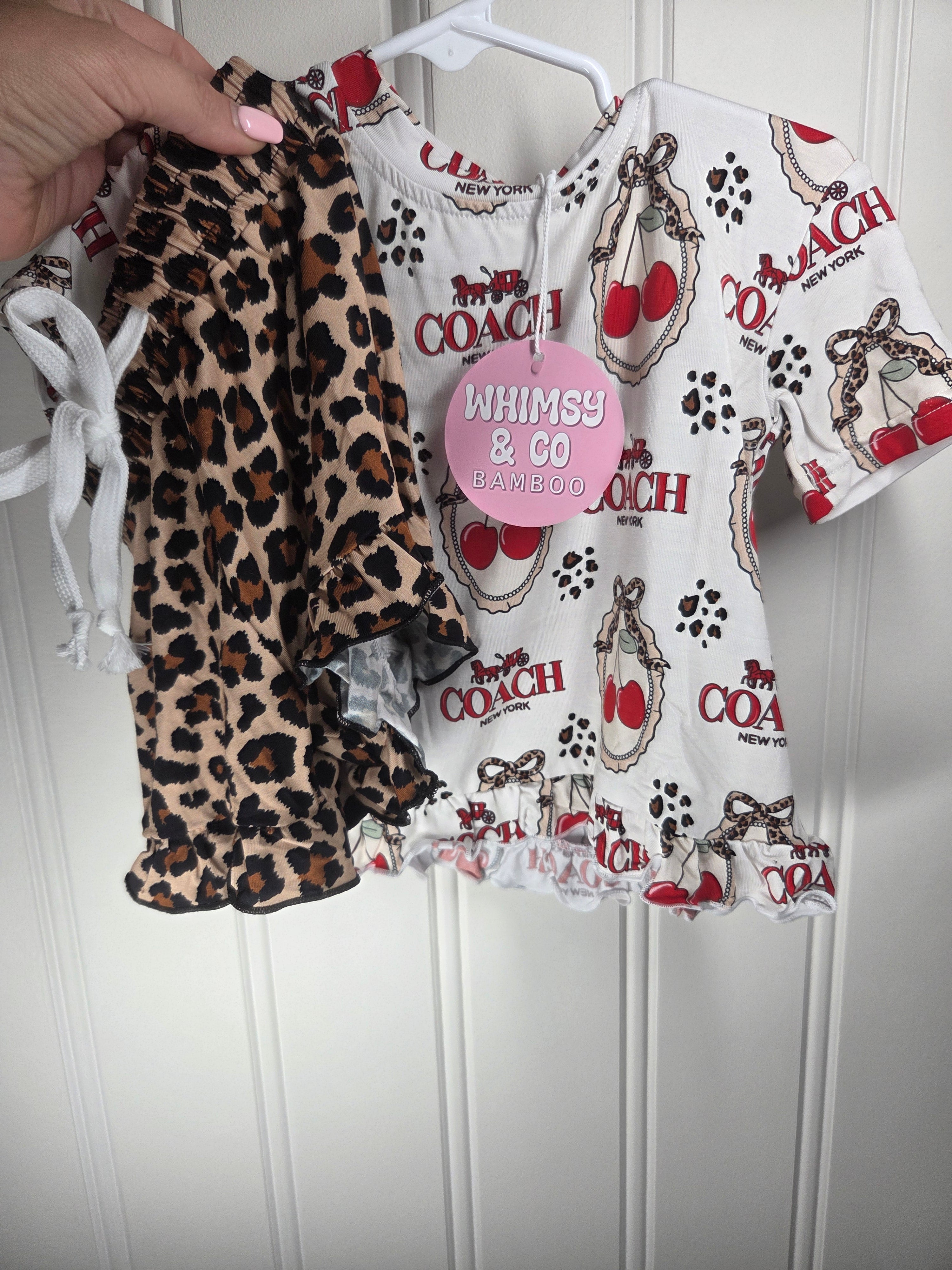 Coach leopard daywear
