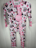 Minnie strawberry ruffle zippy
