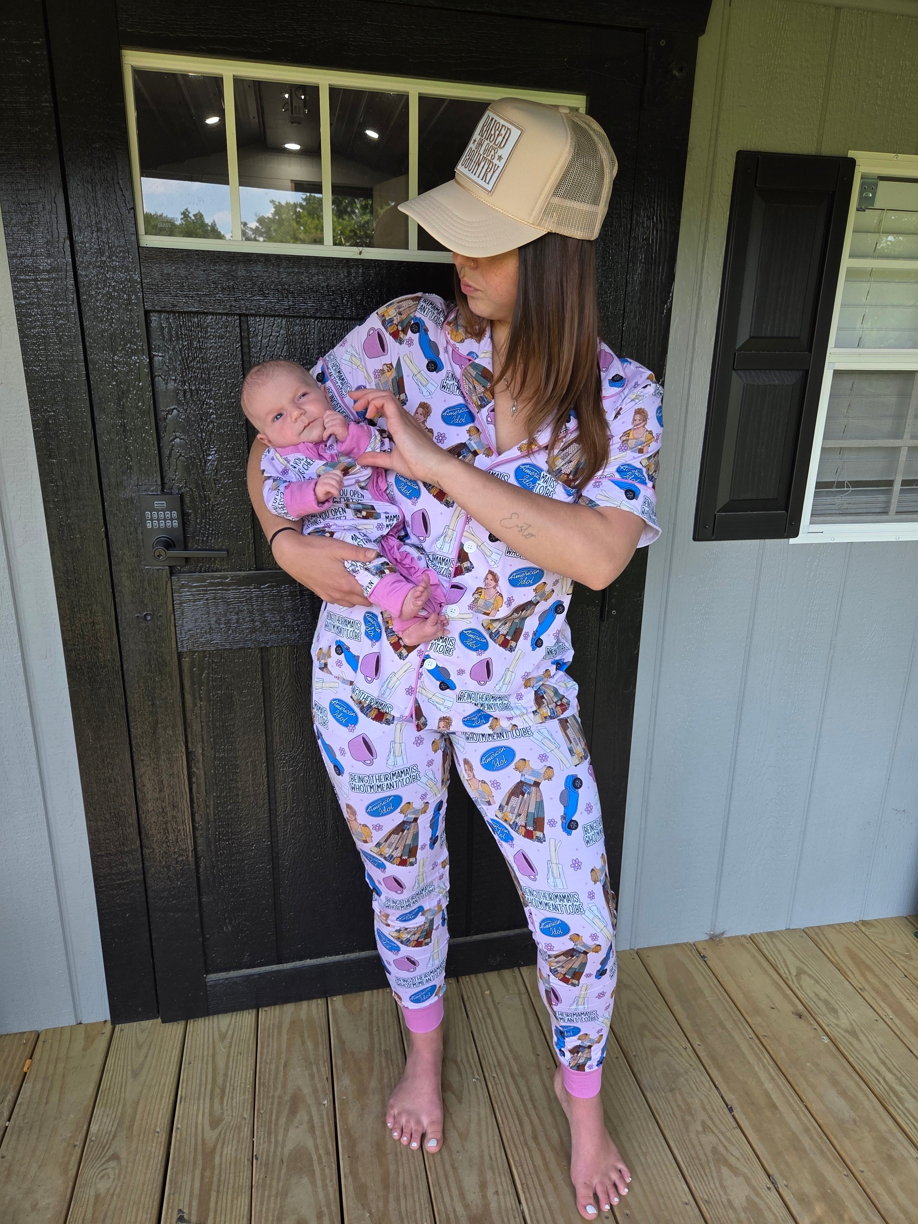 Mama string cheese pj joggers only