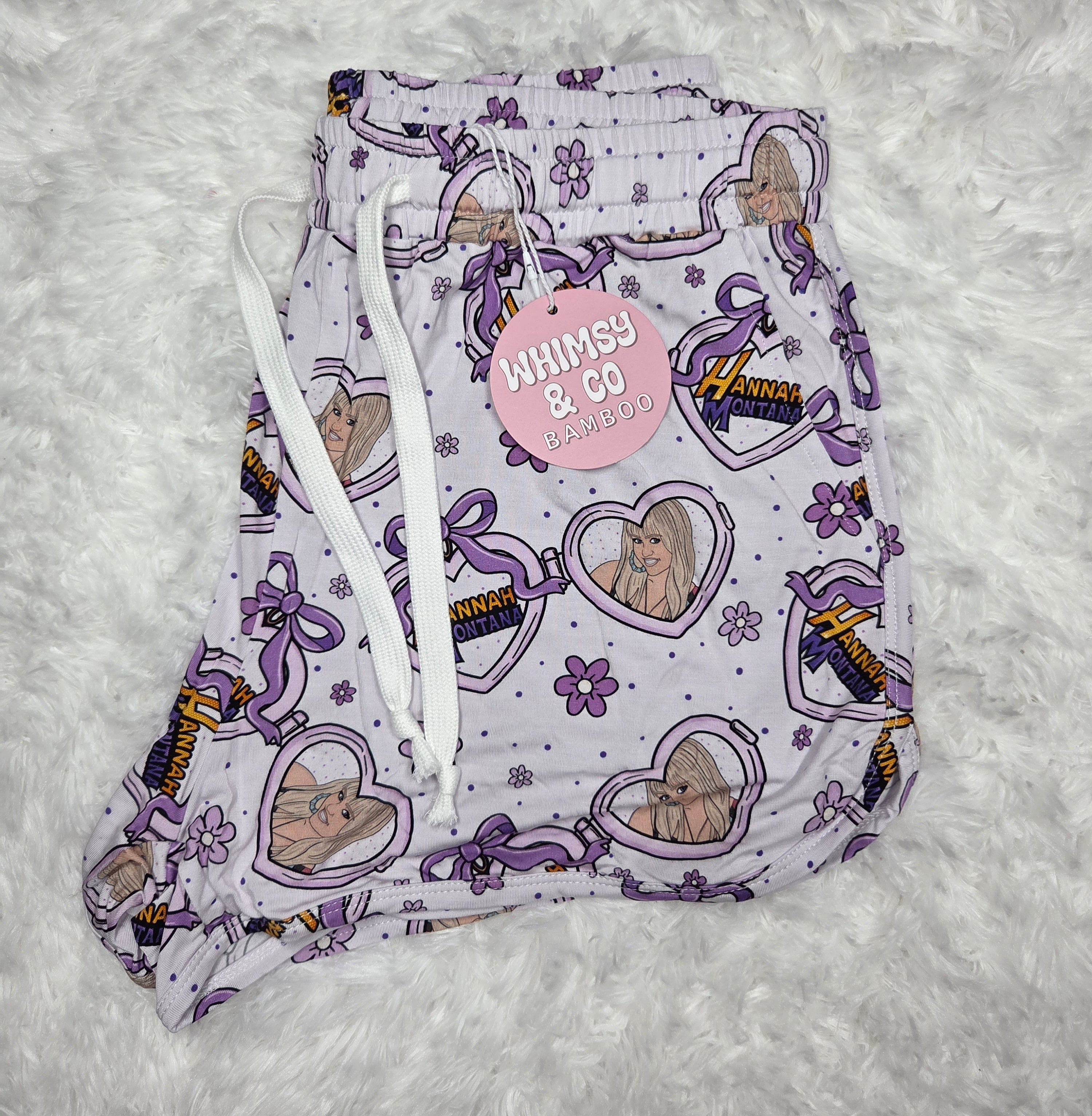 Adult shorts hannah montana