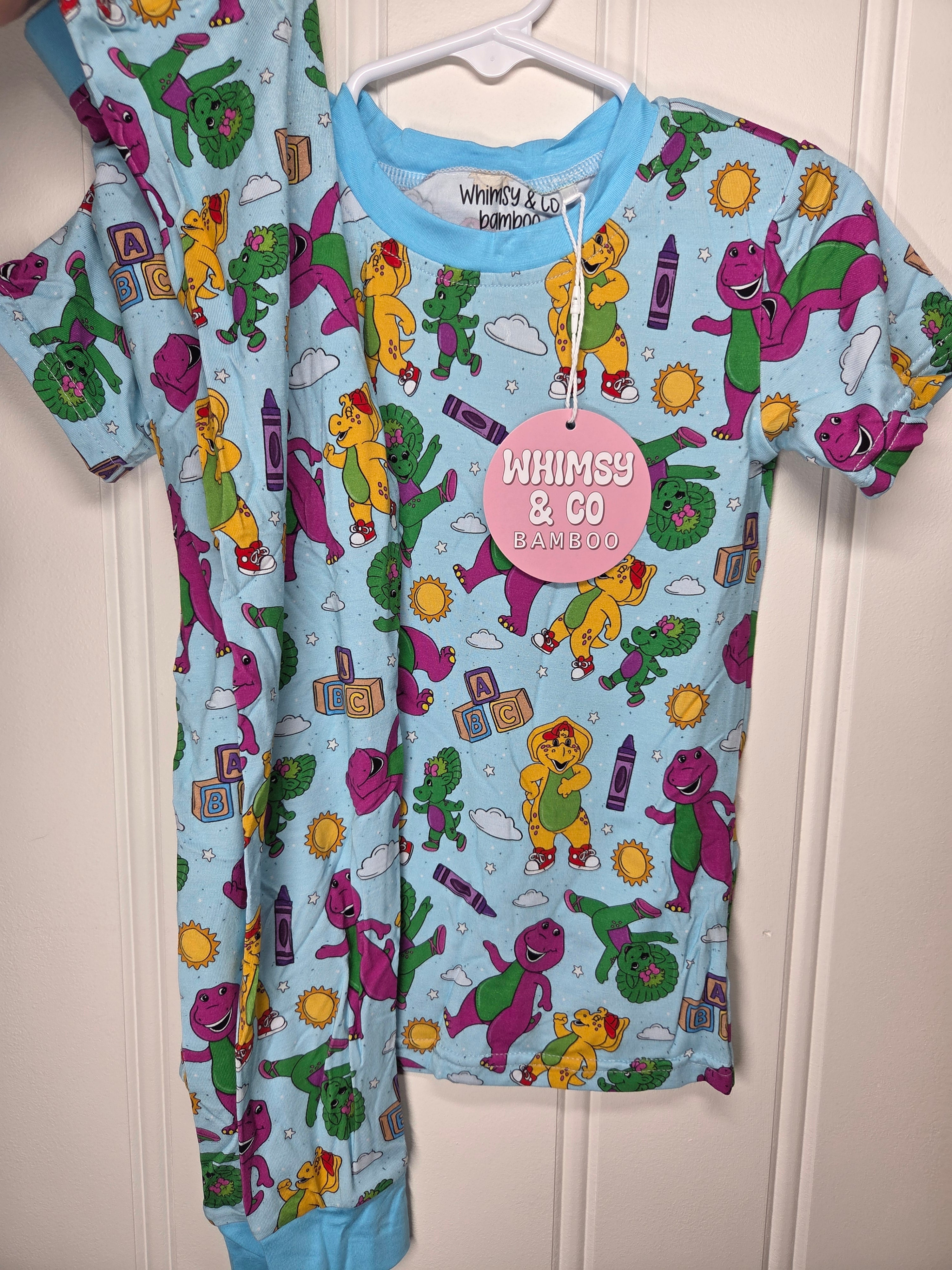 Barney 2pc pjs