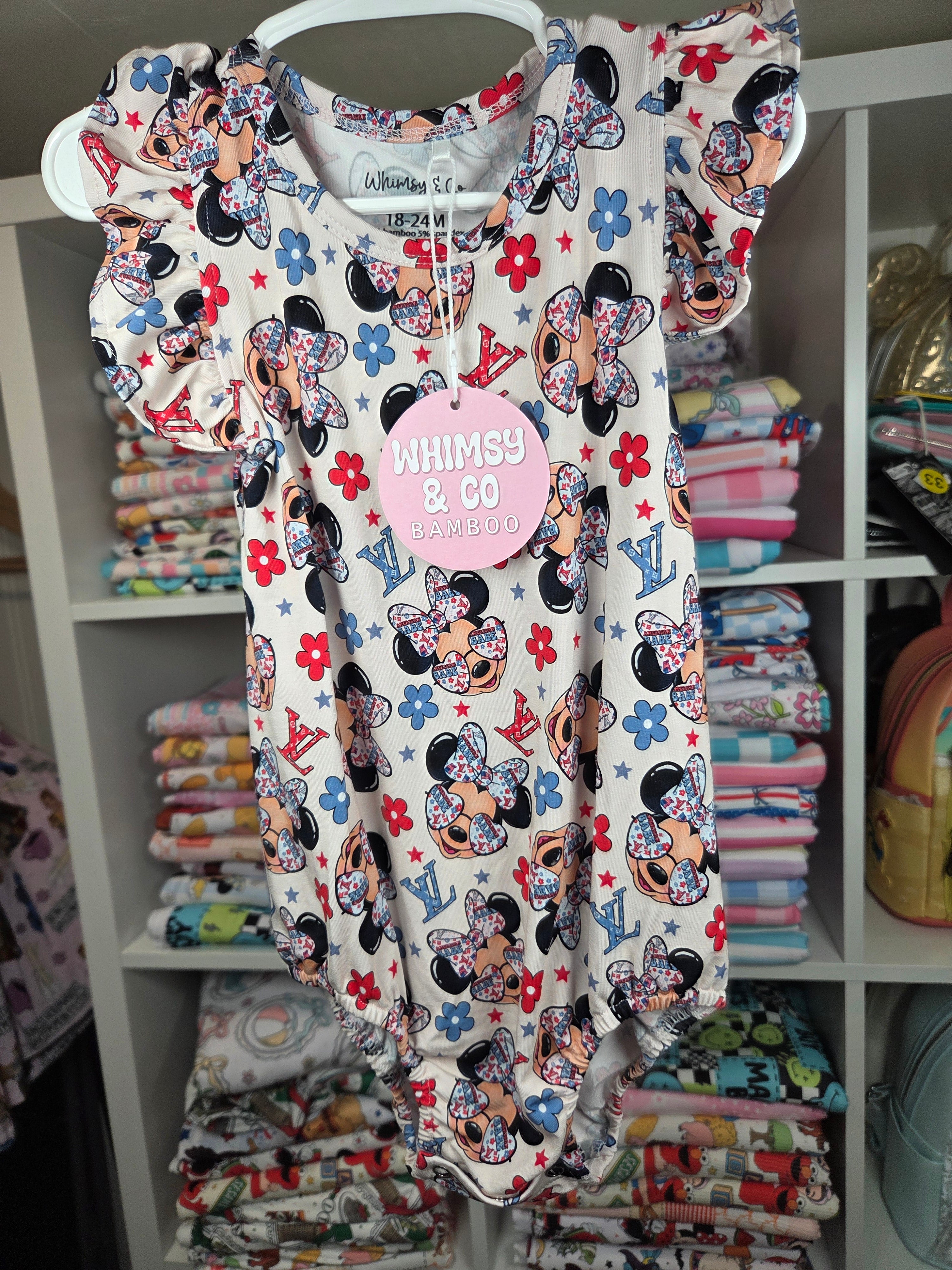 Patriotic boujee minnie