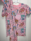Pink paw patrol 2pc pjs