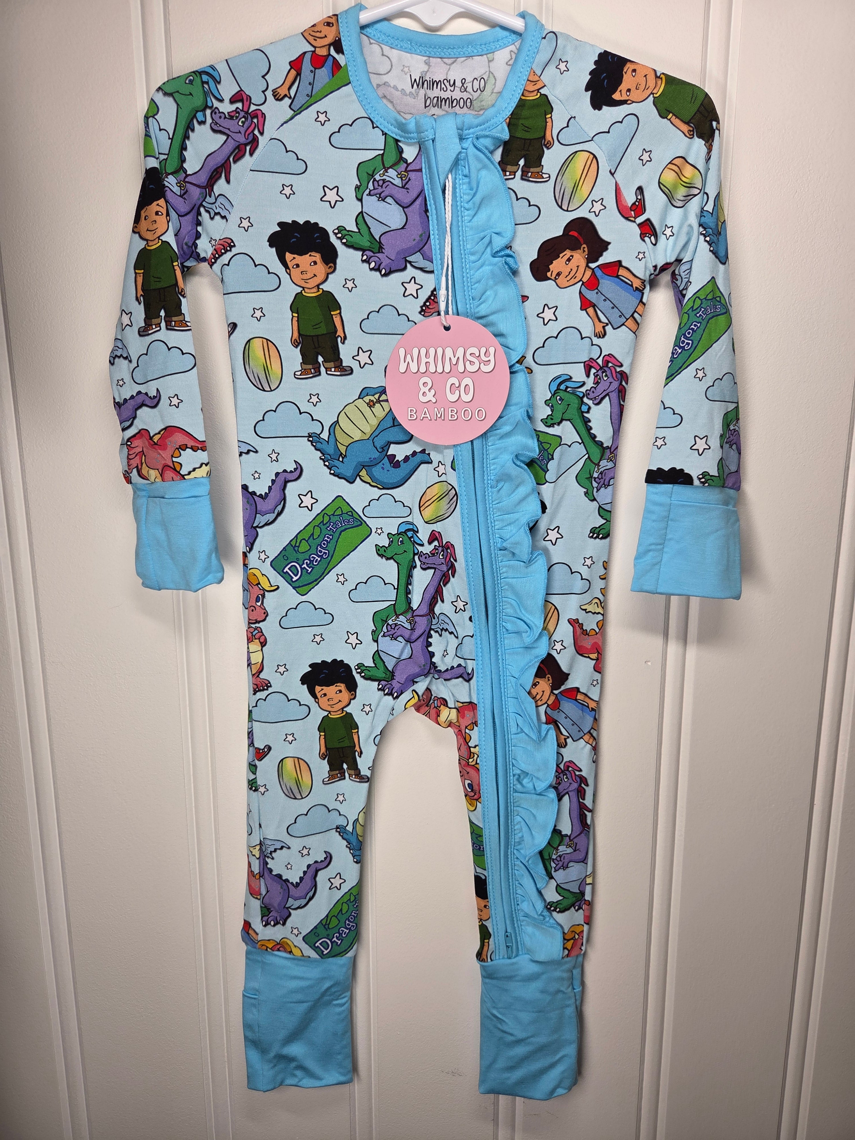 Ruffle dragon tales zippy