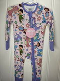Dragon tales floral zippy