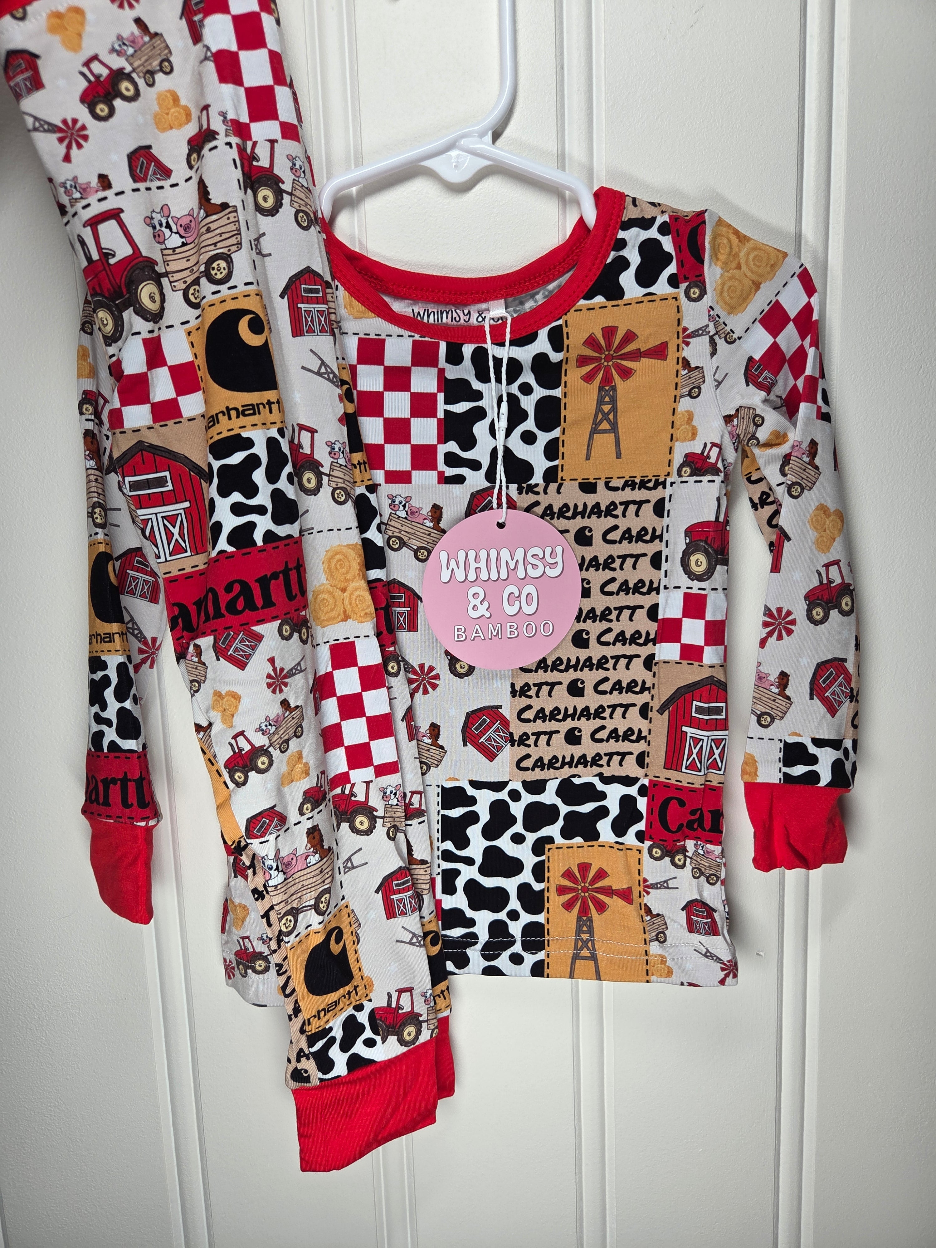 Farm 2pc pjs