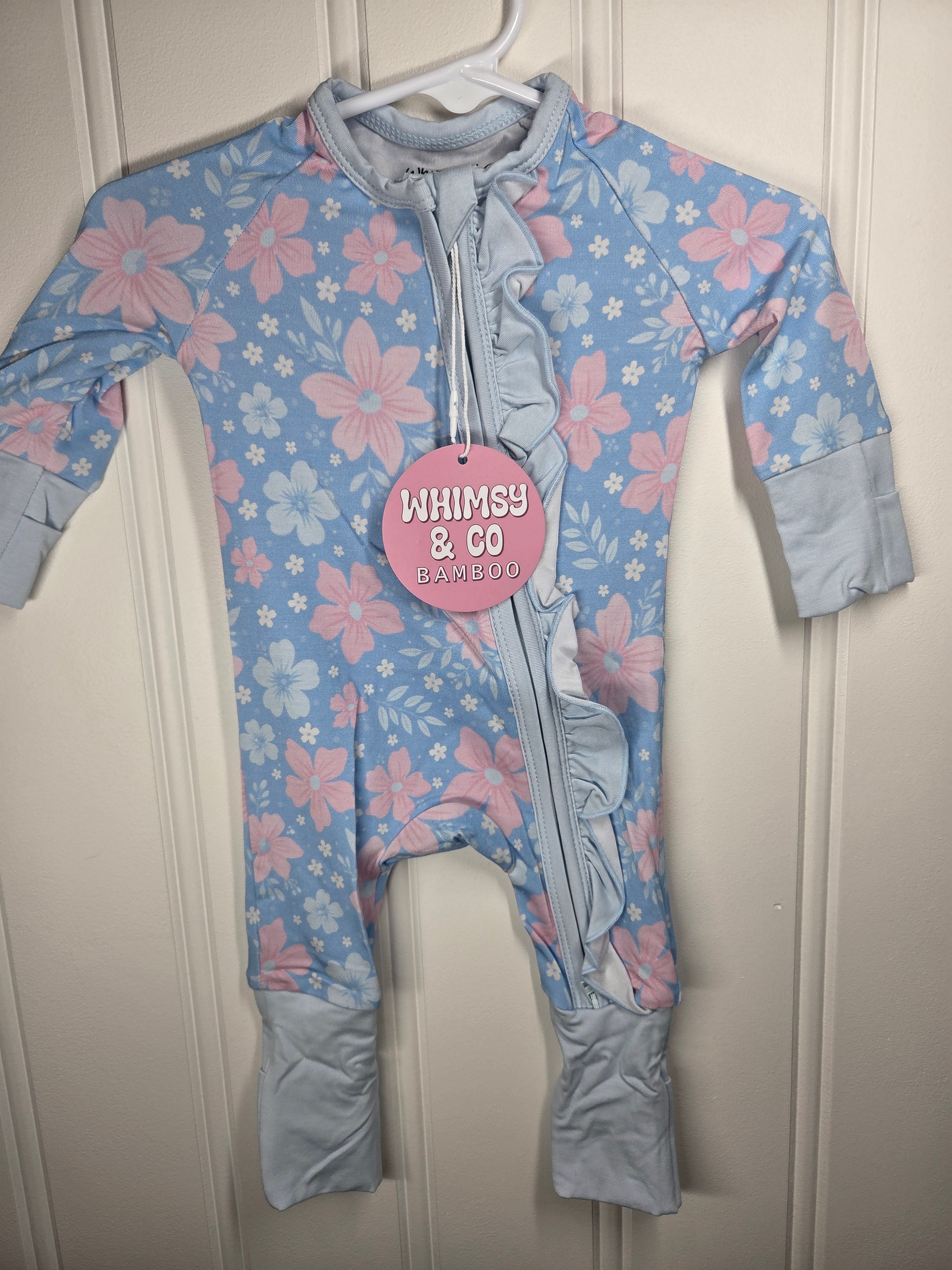 Floral zippy